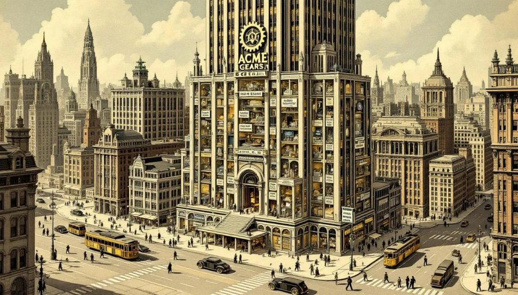 image of the ACME Gears Headquarters building