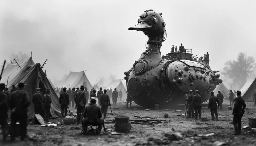 duck3 The Mechanical Duck That Thought It Was Real