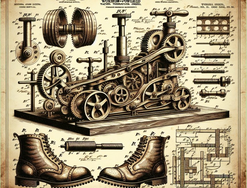 Worm-Powered Tractor Shoes: Because Who Needs Fossil Fuels?